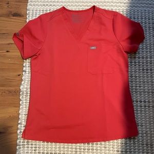 Figs clay Catarina scrub top M